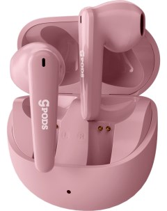 Беспроводные Bluetooth наушники CGpods Allure с микрофоном Pink Caseguru