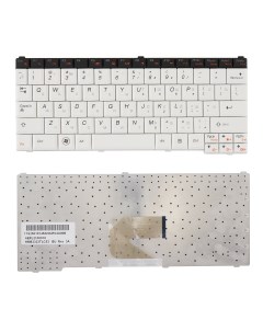 Клавиатура для ноутбука Lenovo S10 3T белая Azerty