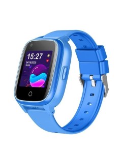 Детские смарт часы D32 4G синие Smart baby watch