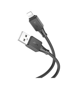 USB дата кабель Lightning X101 1M черный Hoco
