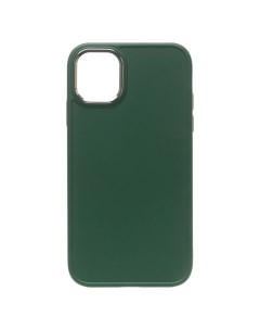 Чехол iPhone 13 силиконовый матовый 6 зеленый Promise mobile