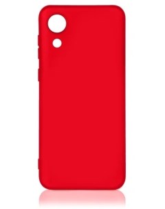 Накладка силикон для Samsung Galaxy A03 Core SM A032 Красный Svekla