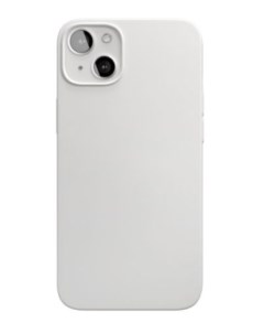 Накладка силикон Liquid Silicone Case with MagSafe для Apple iPhone 14 White Vlp