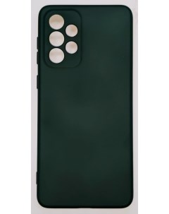 Накладка силикон Liquid Silicone Case Soft Touch Samsung Galaxy A53 5G Dark Green Vlp