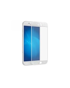 Защитное стекло для Samsung Galaxy A3 2017 SM A320F Full Screen White Df
