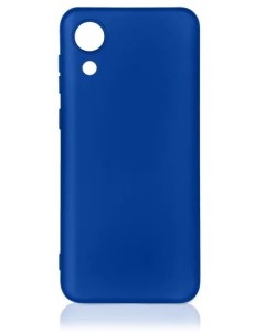 Накладка силикон для Samsung Galaxy A03 Core SM A032 Темно синий Svekla
