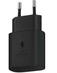 Сетевое зарядное устройство Type C Super Fast Charging 25W Black Nobrand