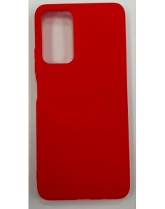 Накладка силикон для Xiaomi Redmi Note 11 Красный Svekla