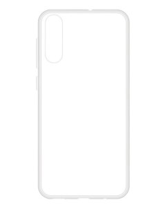 Накладка силикон Ibox Crystal для Samsung Galaxy A01 SM A013 Прозрачная Red line