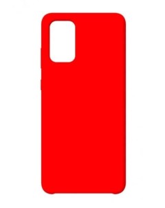Накладка силикон для Samsung Galaxy A02s SM A025 Красный Svekla