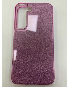 Накладка силиконовая Brilliant для Samsung Galaxy S22 фиолетовые кристаллы Neypo