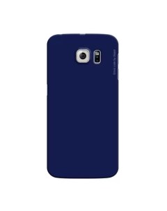 Накладка Air Case пленка для Samsung G925F Galaxy S6 Edge Dark Blue Deppa