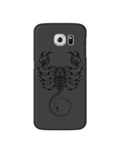 Накладка Art Case для Samsung G920F Galaxy S6 Black Скорпион арт 100275 Deppa