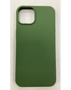Накладка силикон Soft Touch для Apple iPhone 13 Темно зеленый Svekla
