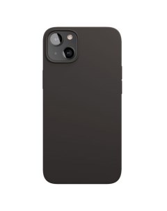 Накладка силикон Silicone Case with MagSafe для iPhone 13 mini Black Vlp
