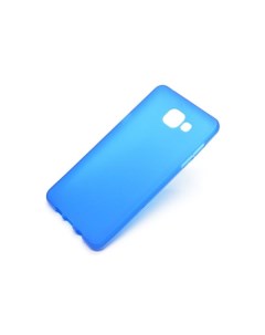 Накладка силикон для Samsung Galaxy A3 2016 A310F прозрачная синяя Gecko