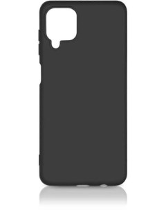 Накладка силикон для Samsung Galaxy A12 M12 SM A125 SM M125 Черный Svekla
