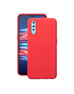 Накладка Gel Color Case для Vivo Y17 Red арт 87390 Deppa