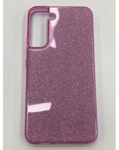 Накладка силиконовая Brilliant для Samsung Galaxy S22 Plus фиолетовые кристаллы Neypo
