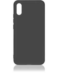 Накладка силикон для Xiaomi Redmi 9A Черная Svekla