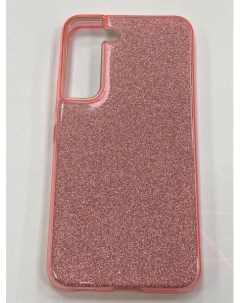 Накладка силиконовая Brilliant для Samsung Galaxy S22 розовые кристаллы Neypo