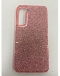 Накладка силиконовая Brilliant для Samsung Galaxy S22 Plus розовые кристаллы Neypo