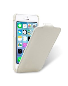 Сумка книжка ISA для iPhone 5 5S SE Flip Cover Leather Gold боковая Nobrand
