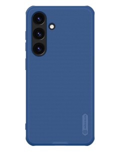 Чехол для Samsung Galaxy S24 с усиленными углами и защитой камеры синий Nillkin
