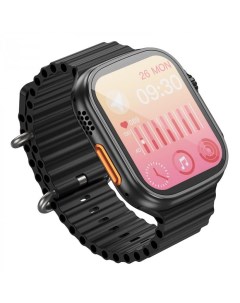 Смарт часы Y12 Ultra smart sports watch поддержка звонков BT5 0 IP67 чёрный Hoco