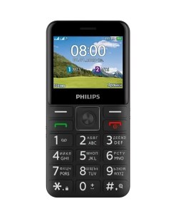 Мобильный телефон E207 Xenium черный моноблок Philips