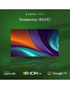 Телевизор LED 43 UHD 43C Smart Google TV Digma pro