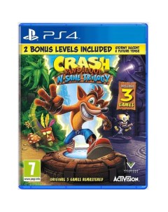 Игра Crash Bandicoot N sane Trilogy 2 бонусных уровня для PS4 Activision