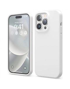 Чехол Soft silicone для iPhone 14 Pro Белый ES14SC61PRO WH Elago