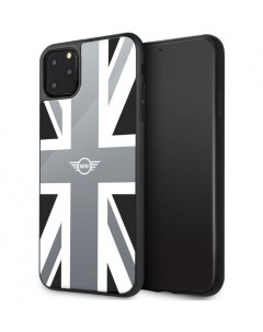 Чехол MINI Tempered glass Union Jack iPhone 11 Pro Max Серебристый Cg mobile