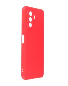Чехол DF для Huawei Nova Y70 Silicone Red hwCase 109 Df-group