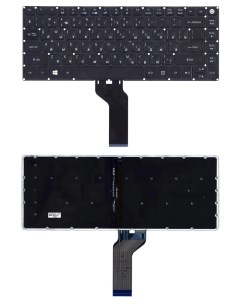 Клавиатура для Acer Swift 3 SF314 51 52W2 SF314 51 31NE SF314 51 Series черная с подсве Sino power