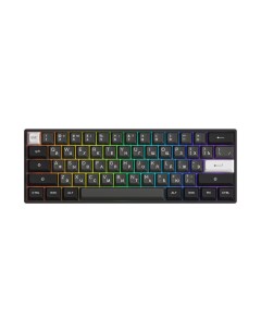 Клавиатура 3061S Black Sliver RGB Hot Swap ASA profile Akko