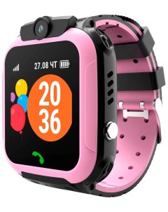 Смарт часы детские Lite Plus Pink с GPS трекером G W18PNK Geozon