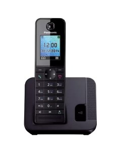 Радиотелефон KX TGH210RUB черный АОН Caller ID Радионяня Panasonic