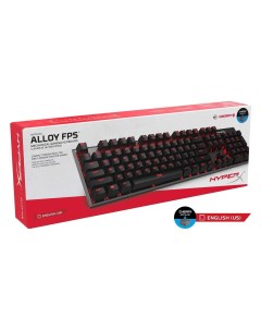 Клавиатура Alloy FPS Cherry MX Red HX KB1BL1 NA A3 Hyperx