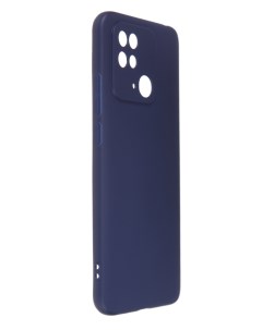 Чехол DF для Xiaomi Redmi 10C Silicone Blue xiCase 64 Df-group