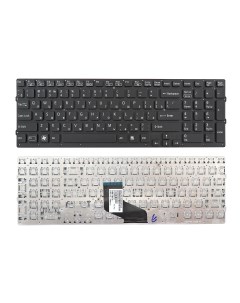 Клавиатура для ноутбука Sony Vaio VPC F217 VPC F219 черная без рамки Azerty