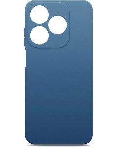 Чехол клип кейс 71639 для Tecno Spark 10 10C синий Borasco