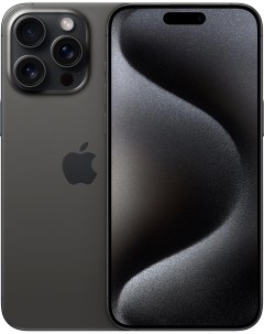 Смартфон iPhone 15 Pro Max 1Tb Black Titanium MU6Y3J A Apple