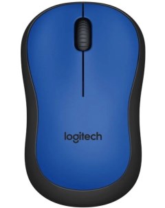 Беспроводная мышь WRL M221 синий черный Logitech