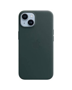 Чехол для смартфона для iPhone 14 Leather MagSafe Forest Green MPP53 Apple