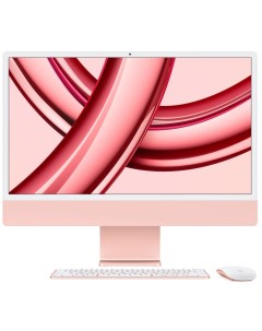 Моноблок iMac 24 M3 8Gb 256Gb M3 8 core розовый MQRD3 Apple