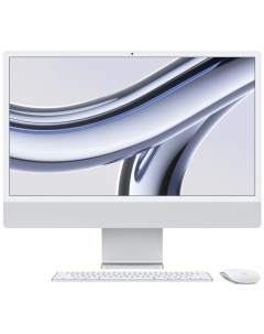 Моноблок iMac 24 M3 8Gb 256Gb M3 10 core серебристый MQRJ3 Apple