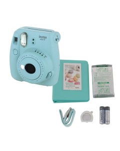 Фотоаппарат моментальной печати Instax Mini 9 Ice Blue голубой Fujifilm