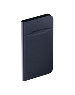 Чехол книжка универсальный для смартфонов р M 5 0 5 5 темно синий Olmio